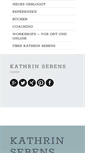 Mobile Screenshot of kathrinsebens.com